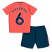 Maillot de foot Everton James Tarkowski #6 Extérieur vêtements enfant 2023-24 Manches Courtes (+ pantalon court)